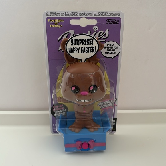 Funko Popsies Chocolate Bonnie Five Nights at Freddy’s Vinyl Figure FNAF Easter - Picture 2 of 4
